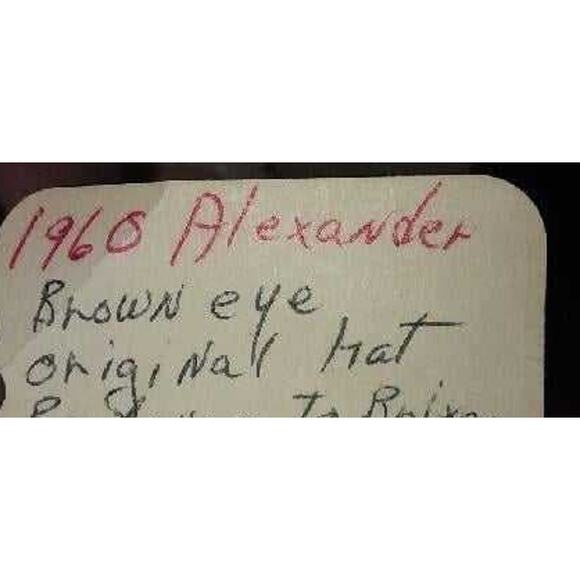 16" 1960 Madame Alexander Brown Eyed All Vinyl Baby Doll - Picture 13 of 13